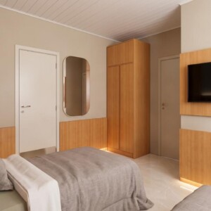 Quarto duplo - Casas de Belém - Residencial Geriátrico Zona Sul de Porto Alegre
